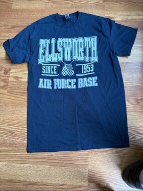 Gildan Navy Blue Ellsworth Air Force Base Graphic Tee